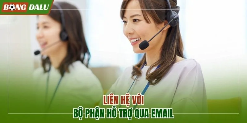 Liên hệ với bộ phận hỗ trợ của website qua Email