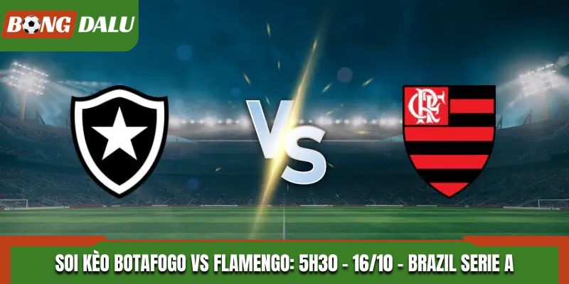 Soi Kèo Botafogo vs Flamengo: 5h30 - 16/10 - Brazil Serie A